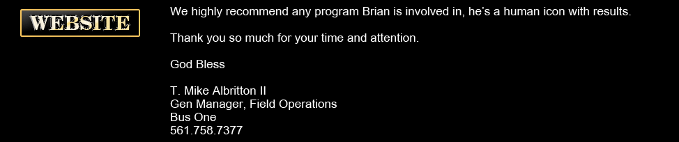 Bus-One Testimonial Part 2